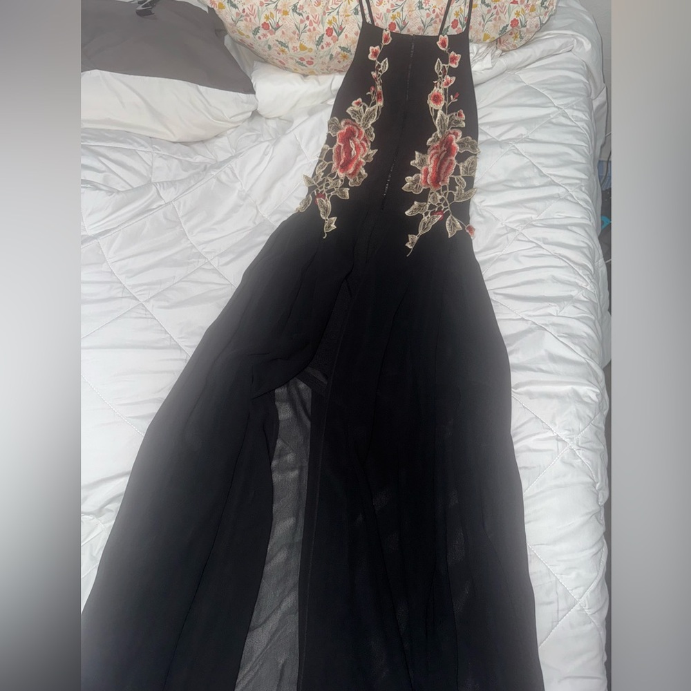 Windsor Black Floral Romper